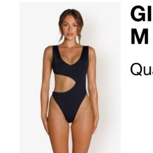 ALT. Women's Black One Piece Swimsuit